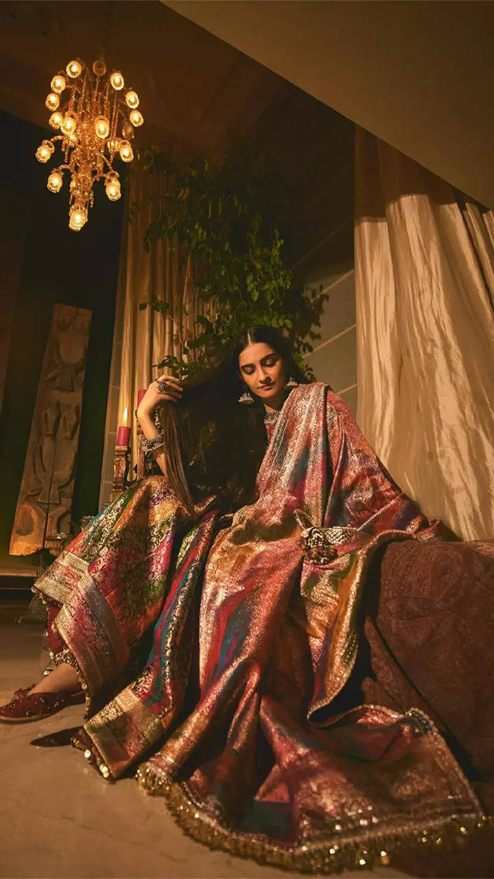 Buy Anushree Reddy Pink Banarasi Silk Lehenga Set Online | Aza Fashions |  Silk lehenga, Lehenga saree design, Designer bridal lehenga