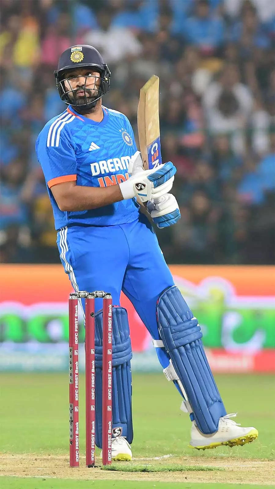 3rd T20I: Rohit Sharma leads India record surge against Afghanistan