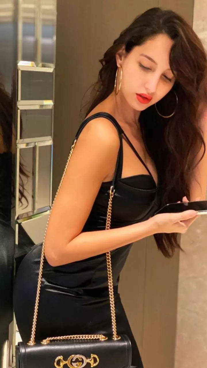 Nora Fatehi In A Black Velvet Dress Is The French Diva Who's Out Of Our  League, See Pics