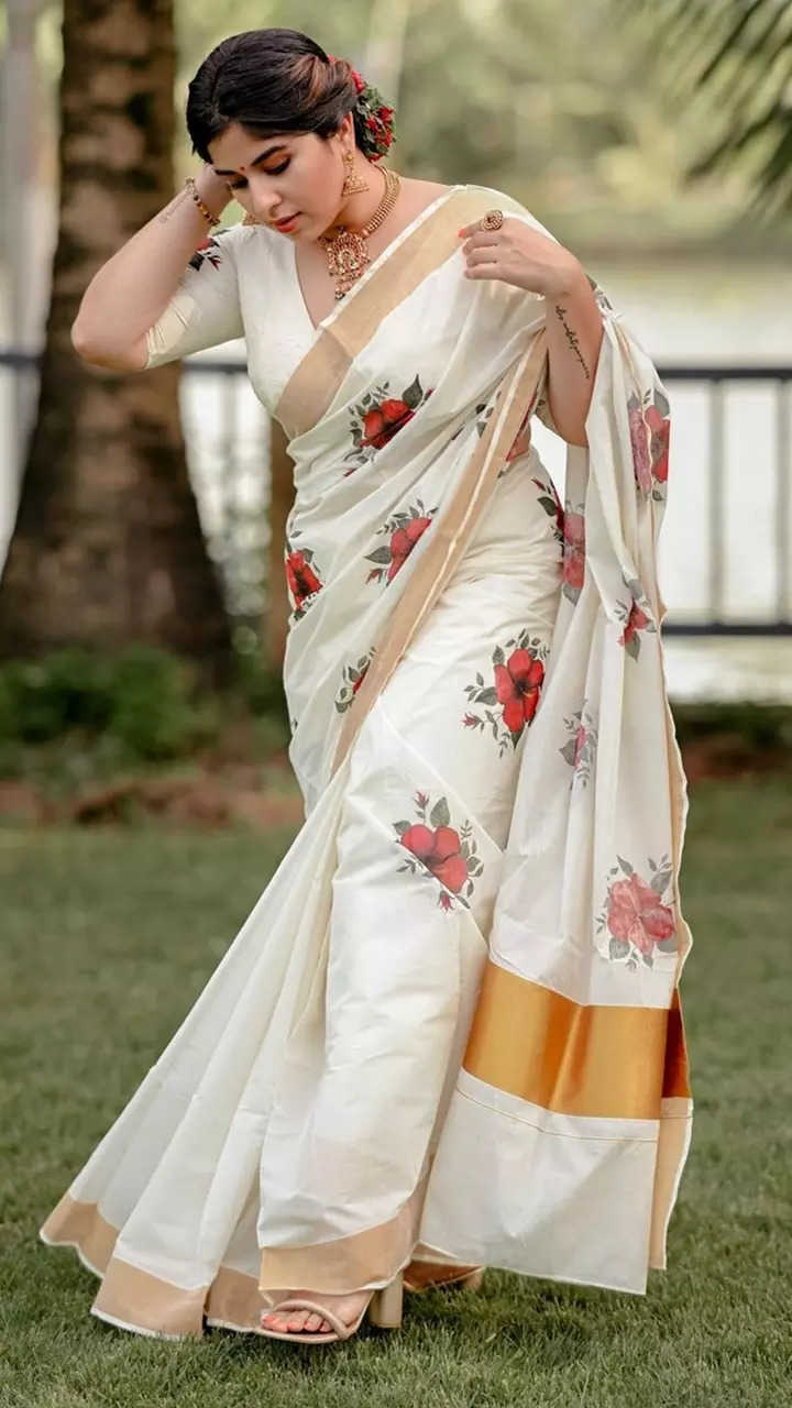 Kerala Set saree | Jolly Silks - The Destination Of Silks | Online shopping  site - Jolly Silks