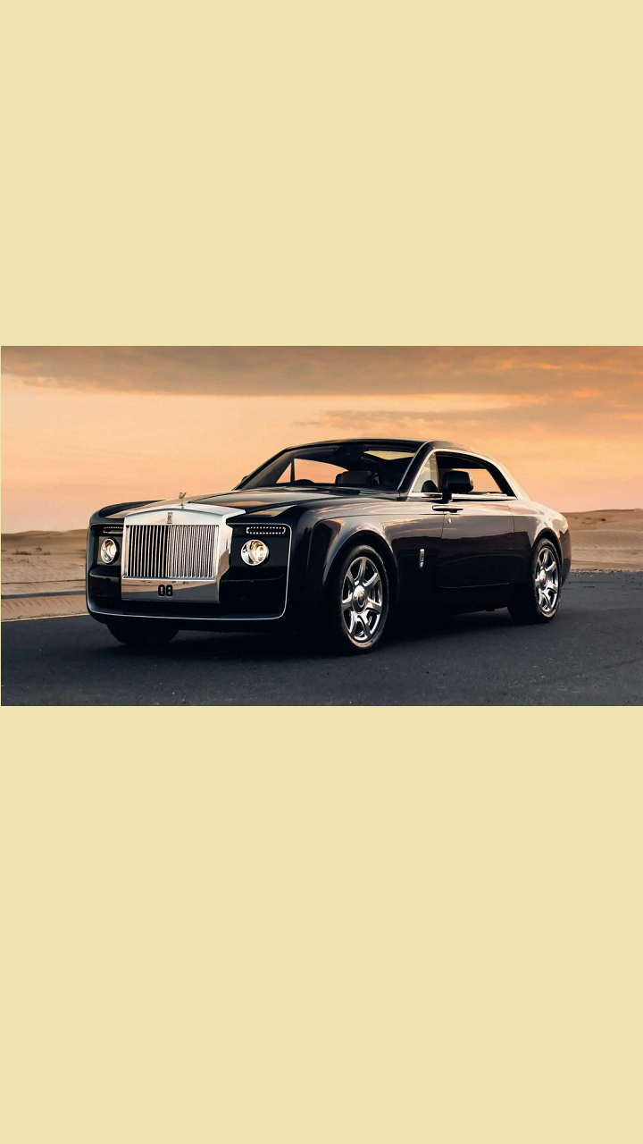 ​3. Rolls-Royce Sweptail - $12.8 Million (approximately Rs 98.14 crore)