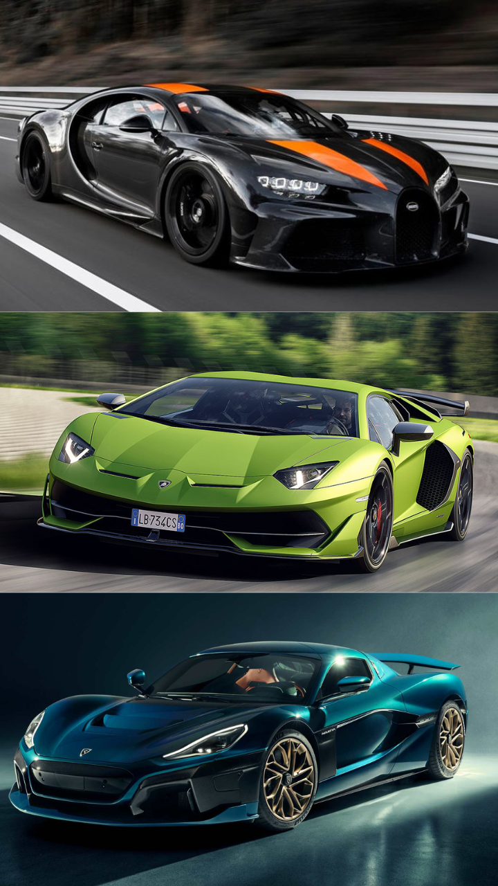 ​Top 10 fastest cars in the world: Bugatti Chiron to Pagani