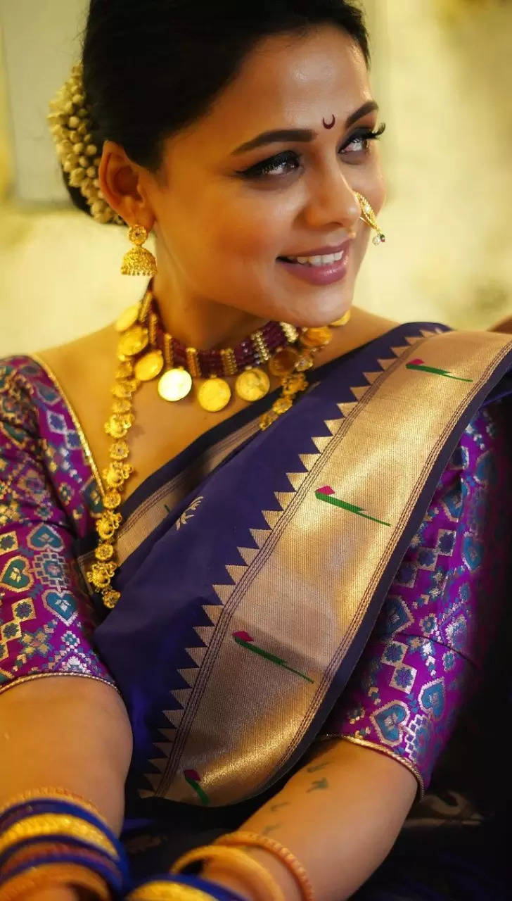 United Fashions Festive Wear Woven Pure Paithani Silk Saree