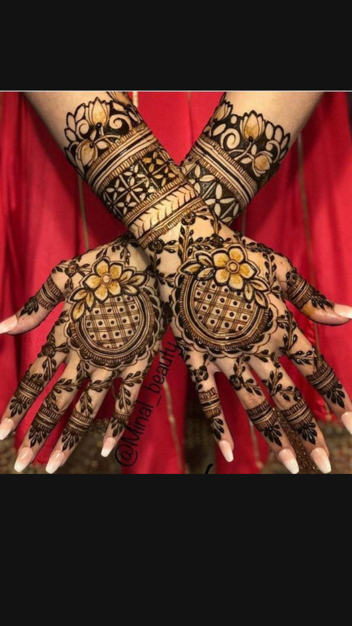 Back Hand Mehndi Designs Images • Tanu azmi (@2618684233) on ShareChat