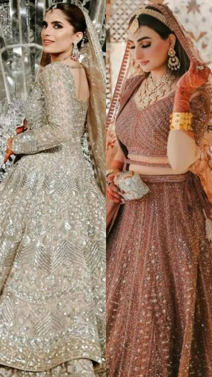 Pakistani brides who opted for Indian designer ensembles on their ...