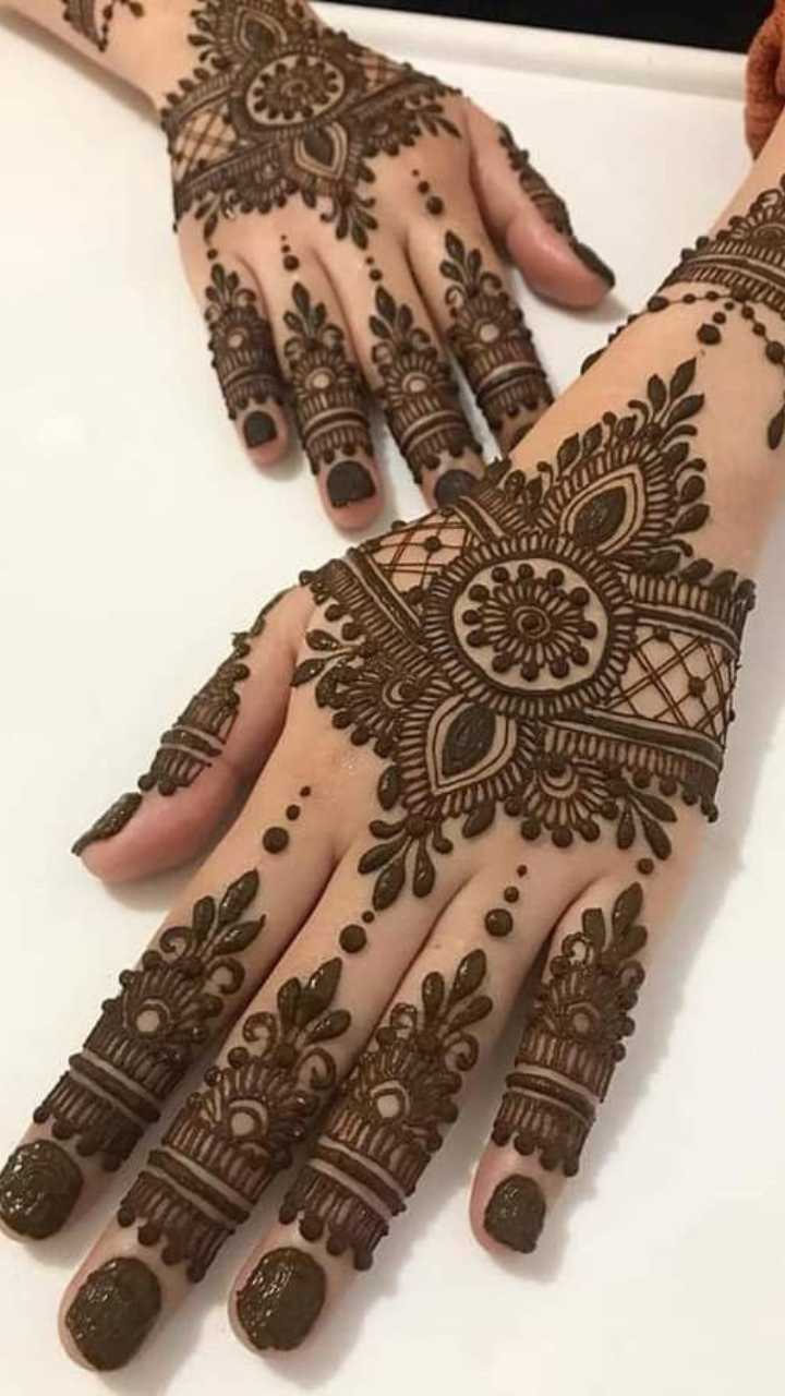 Mehndi designs Pakistani | Kreuzstich