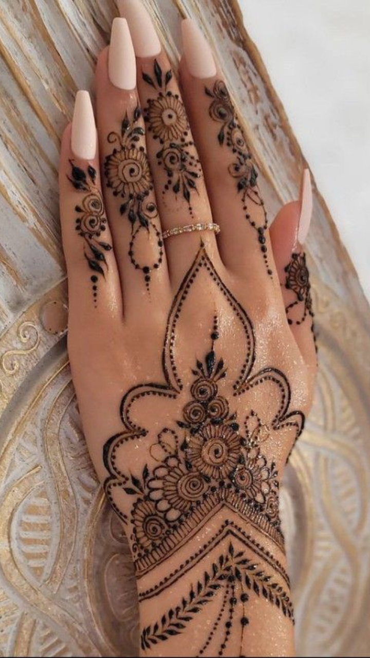 Simple Mehndi Designs to Flaunt on Eid | Zoom TV