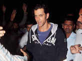 Hrithik at b'day party