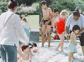 Taimur Ali Khan enjoys a pool party in London