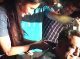 Katrina Kaif turns a barber?