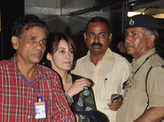 Minissha Lamba at airport