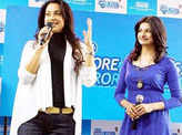 Juhi & Prachi at event