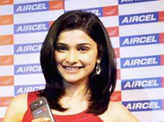 Prachi at Aircel's GSM service launch