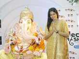 Sameera celebrates 'Ganesh Chaturthi'