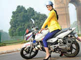 Sonam Kapoor turns biker