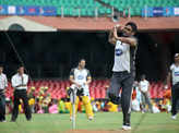 Celebs practice for CCL match