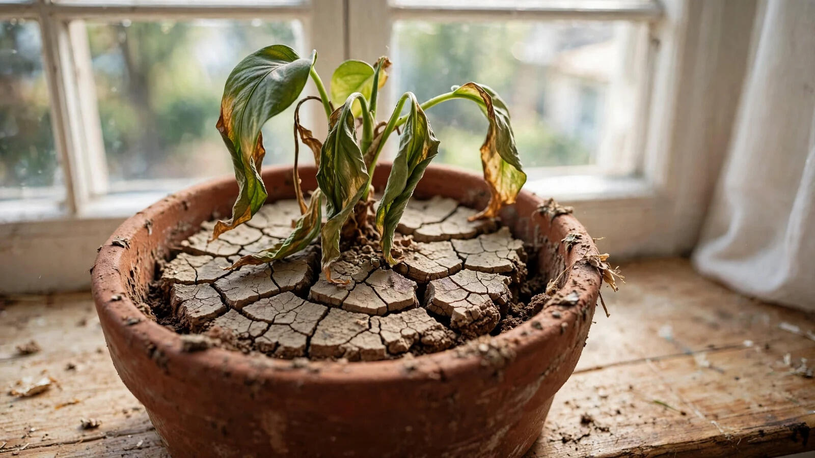 Why Your Indoor Plant’s Soil Keeps Getting Hard and Dry