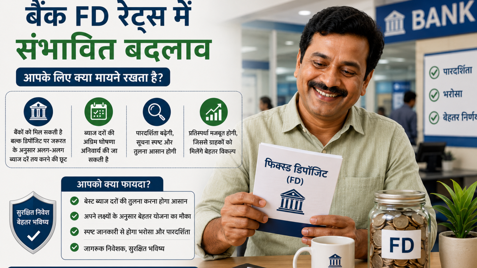 FD पर मिलेगा बेहतर रिटर्न? RBI के नए प्रस्ताव से बैंकों को मिलेगी ज्यादा छूट