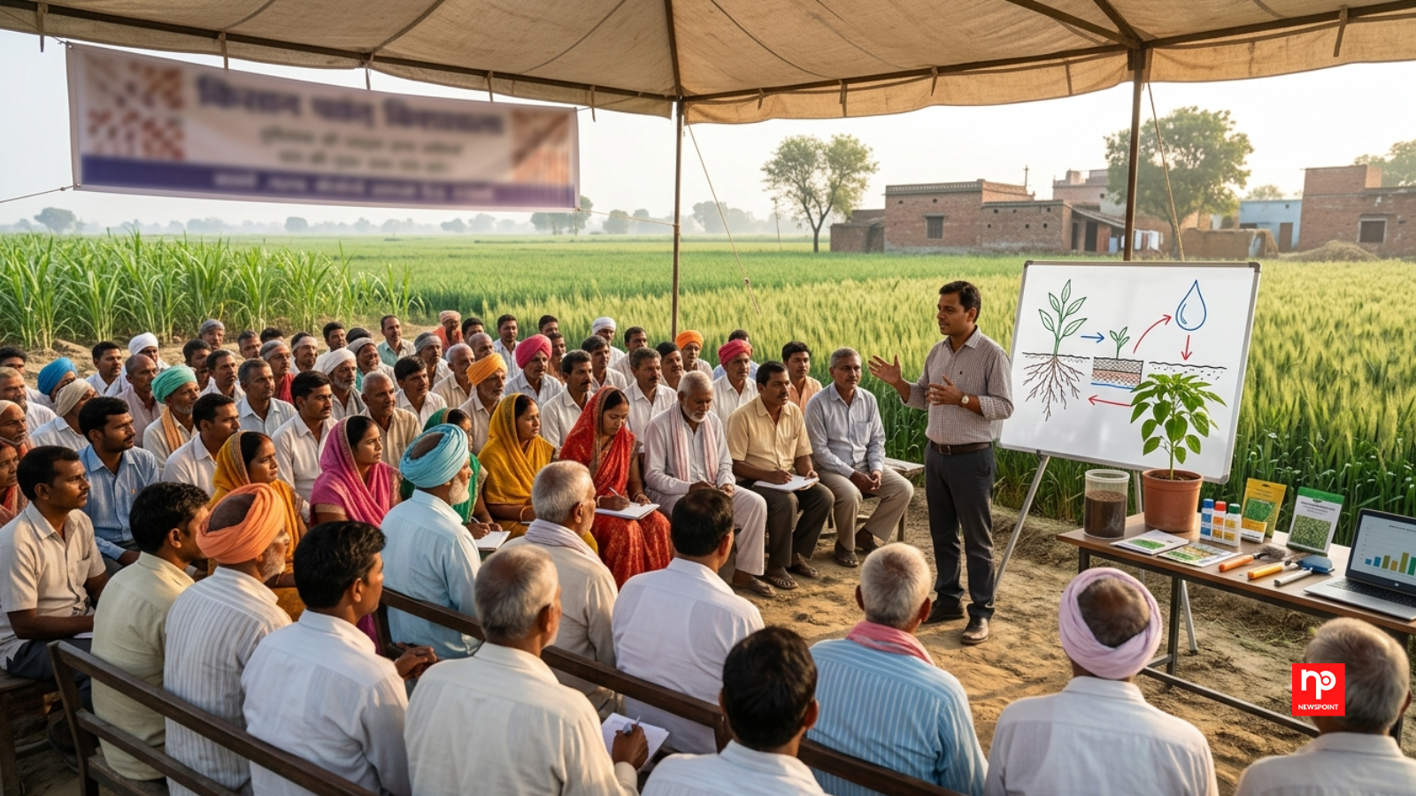 Kisan Pathshala 8.0: उत्तर प्रदेश में शुरू हुई किसान पाठशाला, इस सीजन 20.15 लाख किसानों को मिलेगी खास ट्रेनिंग