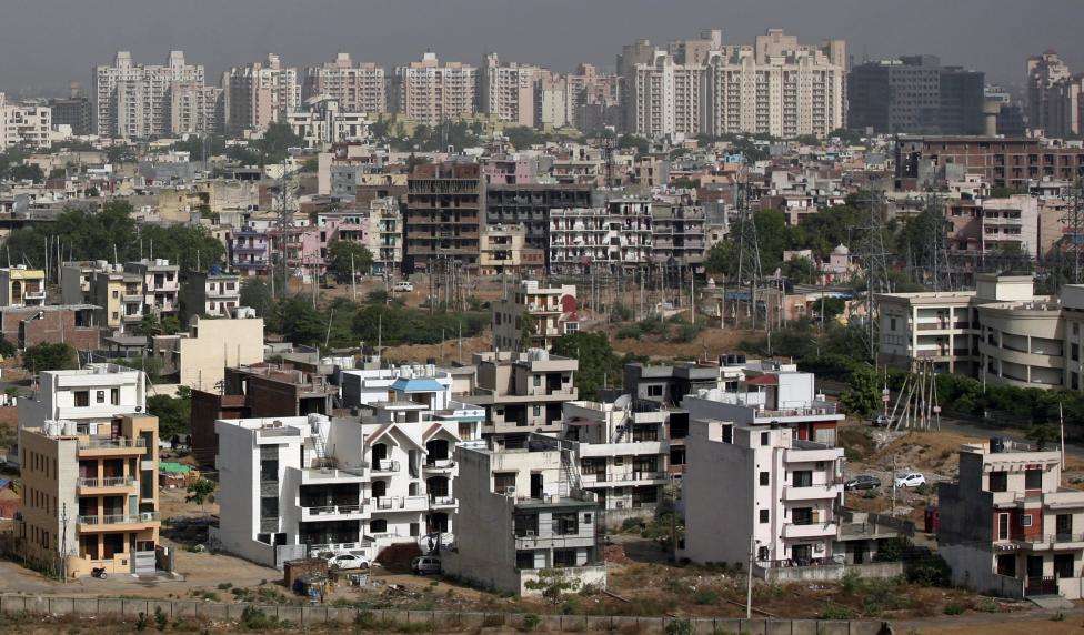 A general view of the residential apartments is pictured at Gurgaon, on the outskirts of New Delhi. (REUTERS/Parivartan Sharma/Files)