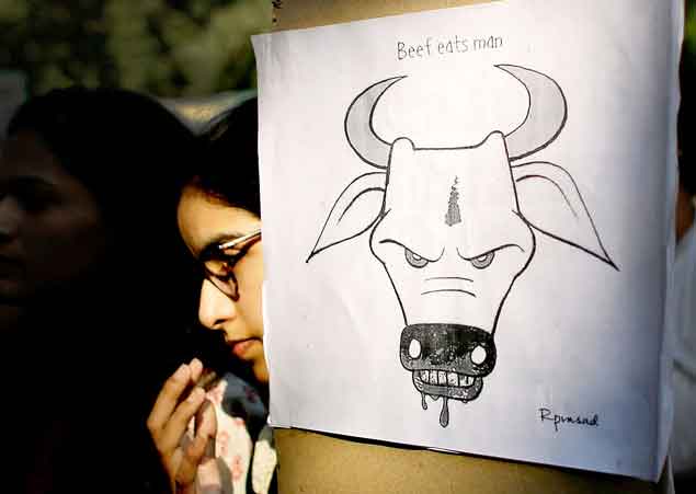 A beef-eating Hindu demands his rights