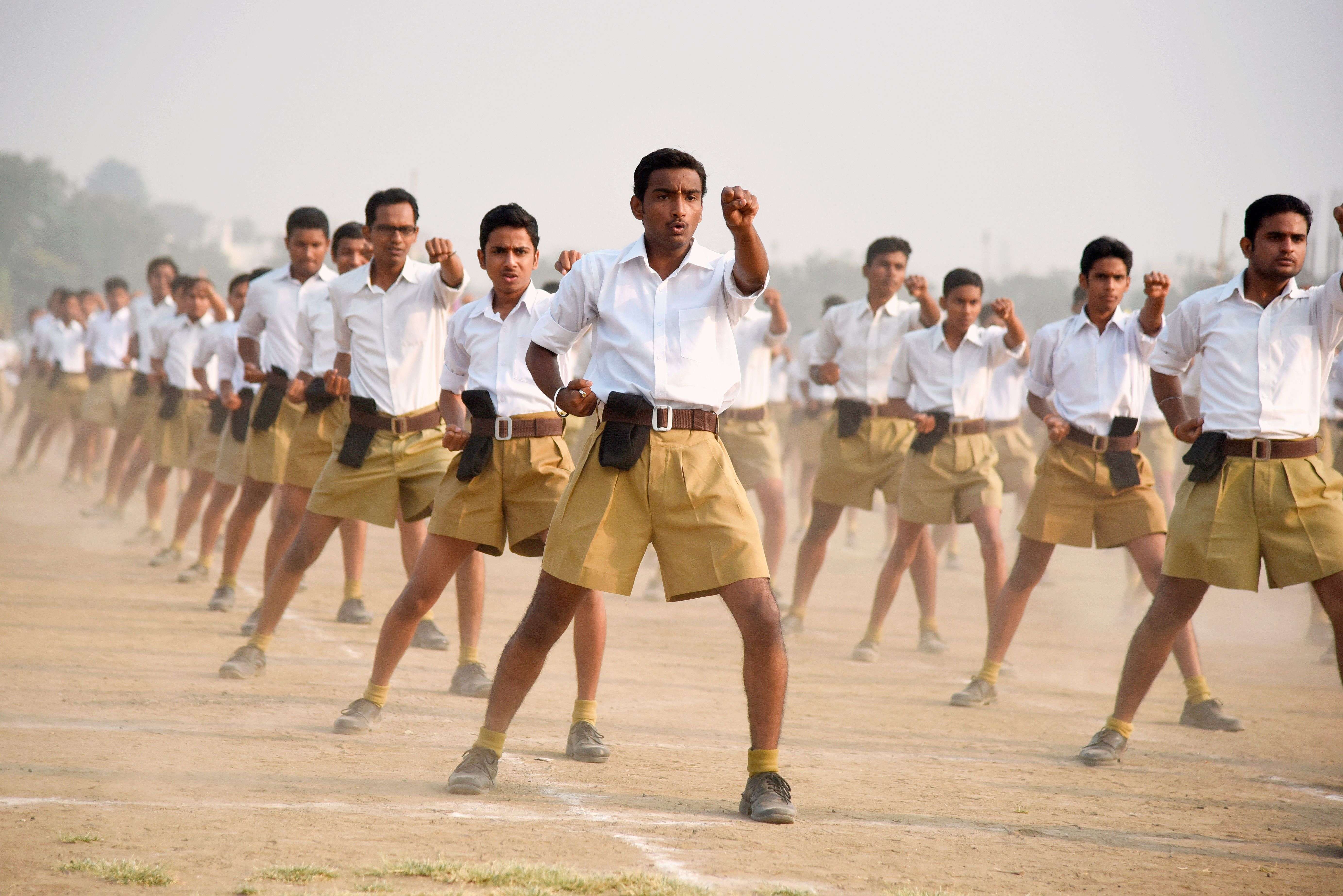 New RSS uniform had its own perks! : r/indianews