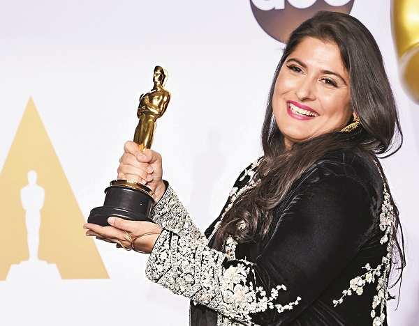 Truth wins: The buzz around Sharmeen’s film has prompted Nawaz Sharif to say that the practice of honour killings in Pakistan should come to an end 