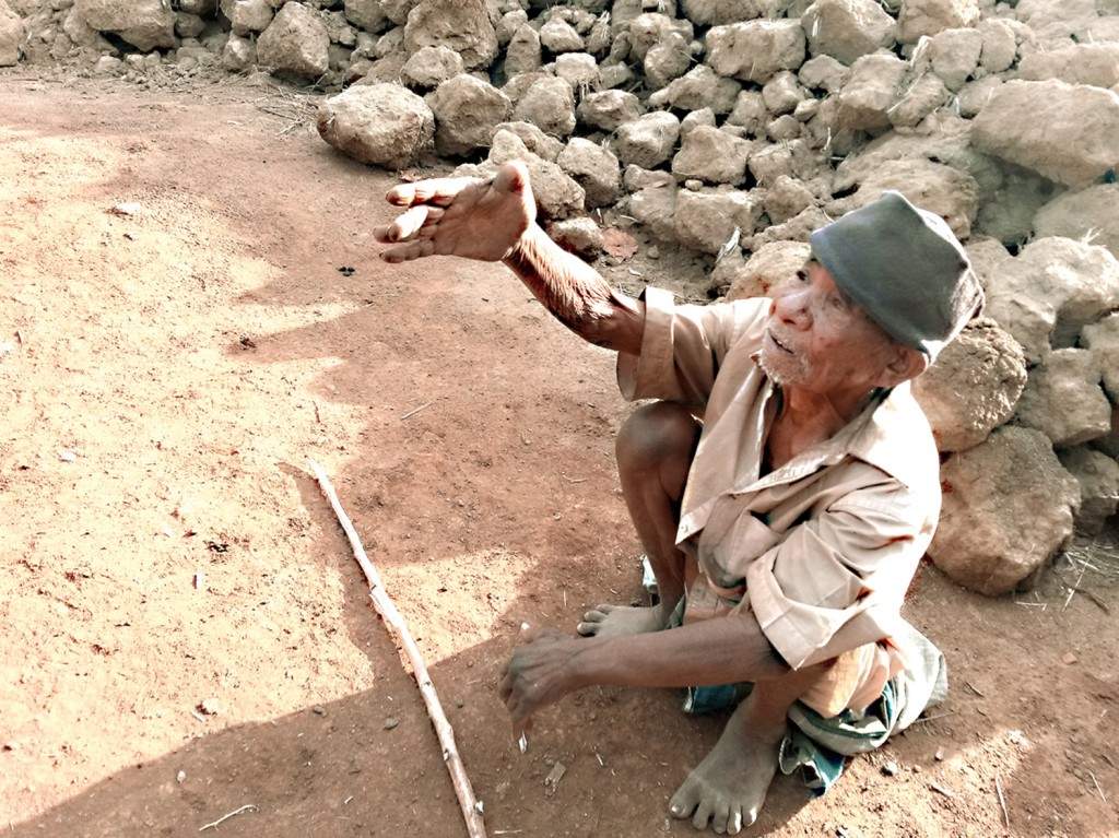 Panku Baiga, aged 85, doesn’t get a pension