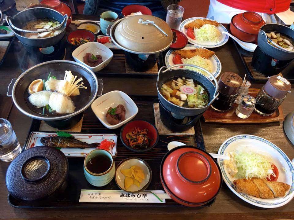 The Sukiyaki lunch (Photo  courtesy: Vandana Sridhar)