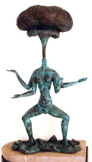 uma- Srikanta Paul Neo Godism Bronze