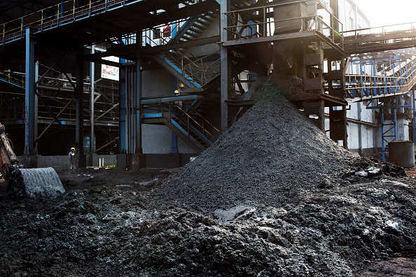 Coal undergoes washing in the direct reduced iron (DRI) unit of the Jindal Steel & Power Ltd. plant in Raigarh, Chhattisgargh, India, on Wednesday, Feb. 11, 2015. Jindal Steel manufactures sponge iron, mild steel, and cement. The Company also produces power, conducts mining operations for iron ore and coal, and explores for natural gas and oil. Photographer: Udit Kulshrestha/Bloomberg via Getty Images