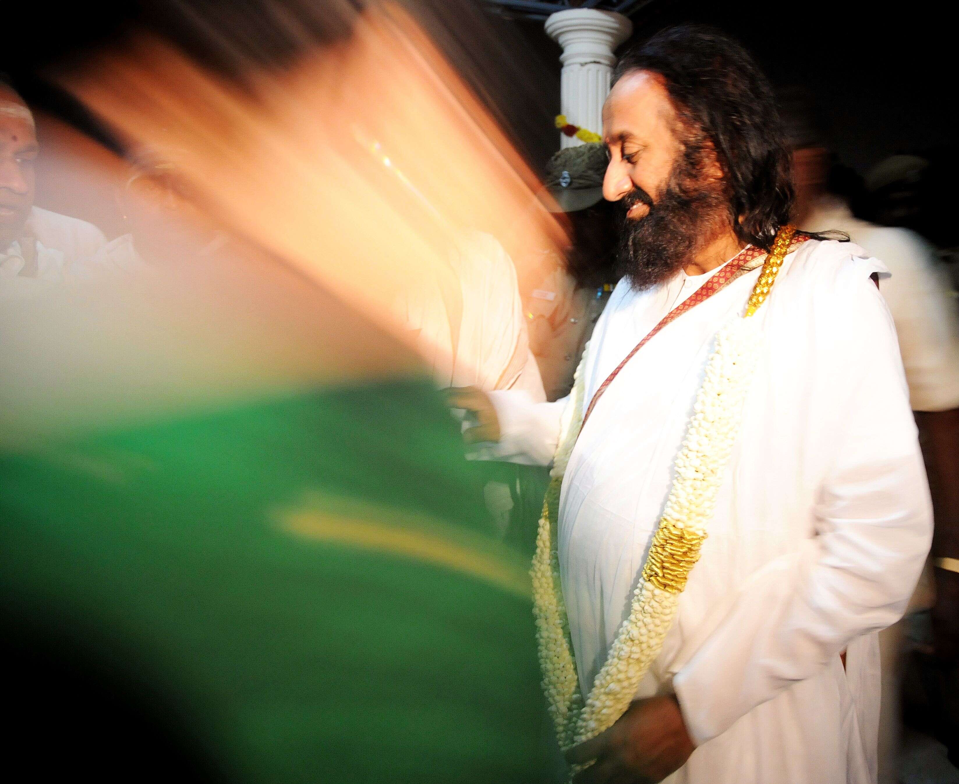 Spiritual leader Sri Sri Ravi Shankar