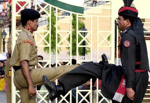 Wagah border: These are the few innocent ones that salute within rules!
