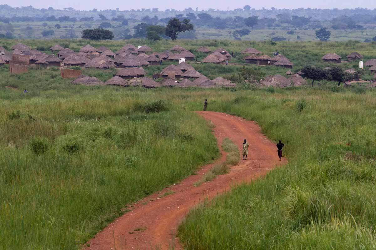 The northern Ugandan village of Amuru, home to many survivors of LRA attacks, August, 2010. (AFP / Marc Hofer)
