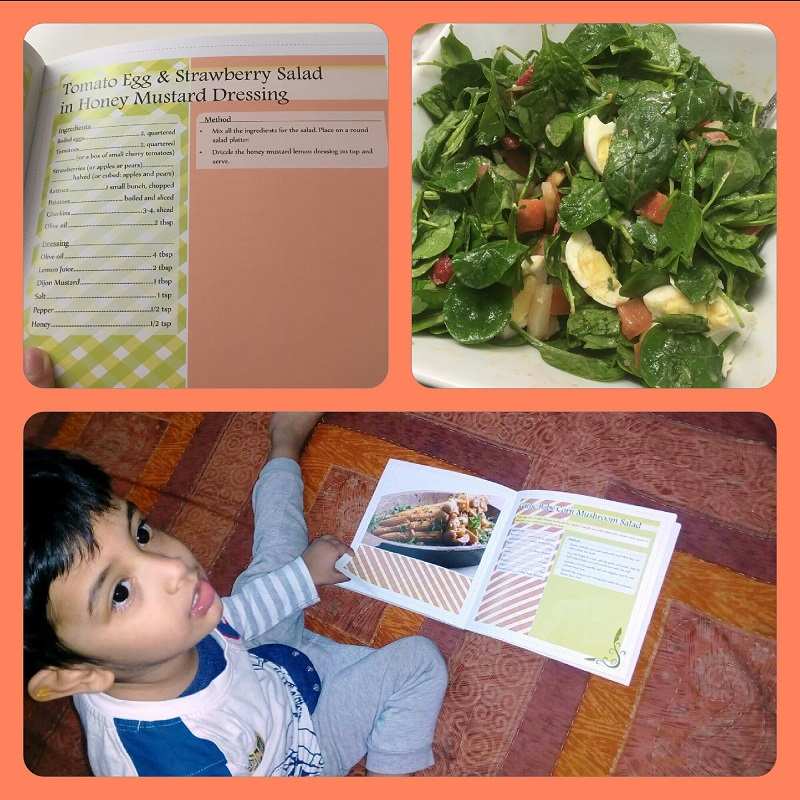 A tale of two young men and a salad book