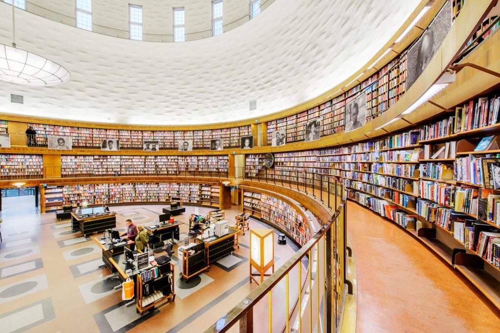 Stockholm Public Library  (Simon Paulin/imagebank.sweden.se)