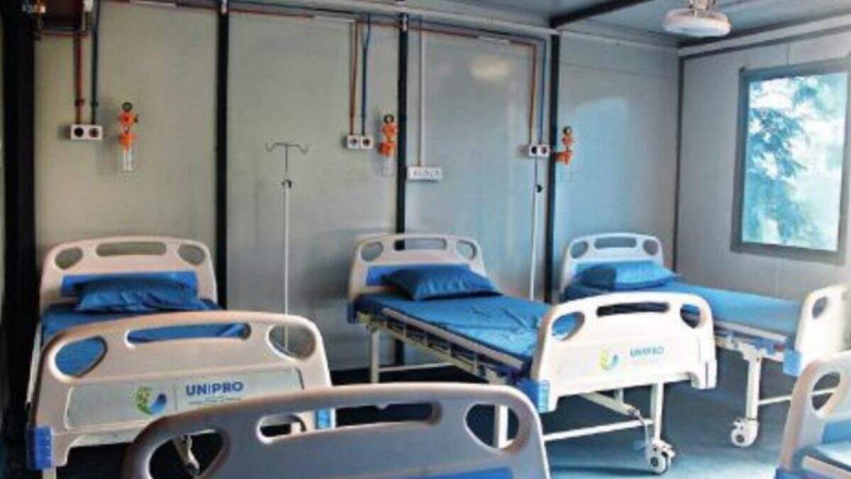 How to build a hospital ward in seven hours