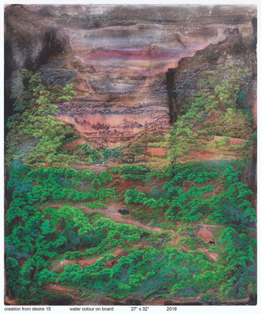 Prasad KP’s earth songs at Palette Art Gallery