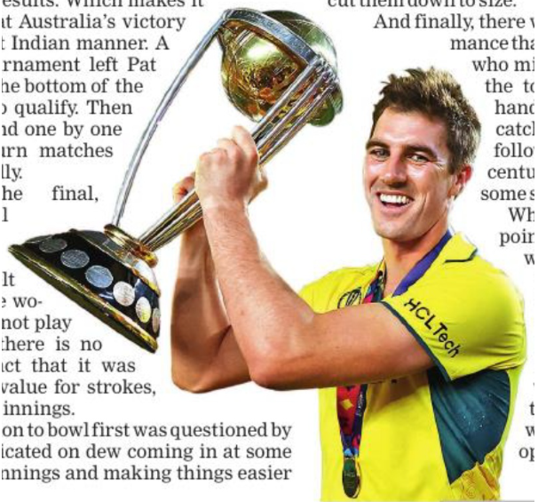 Australia Did An India To India: Australian World Cup Campaign Was Very ...