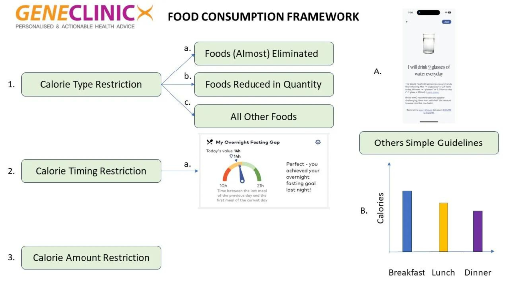 17 A framework for optimal food consumption by calorie type, timing