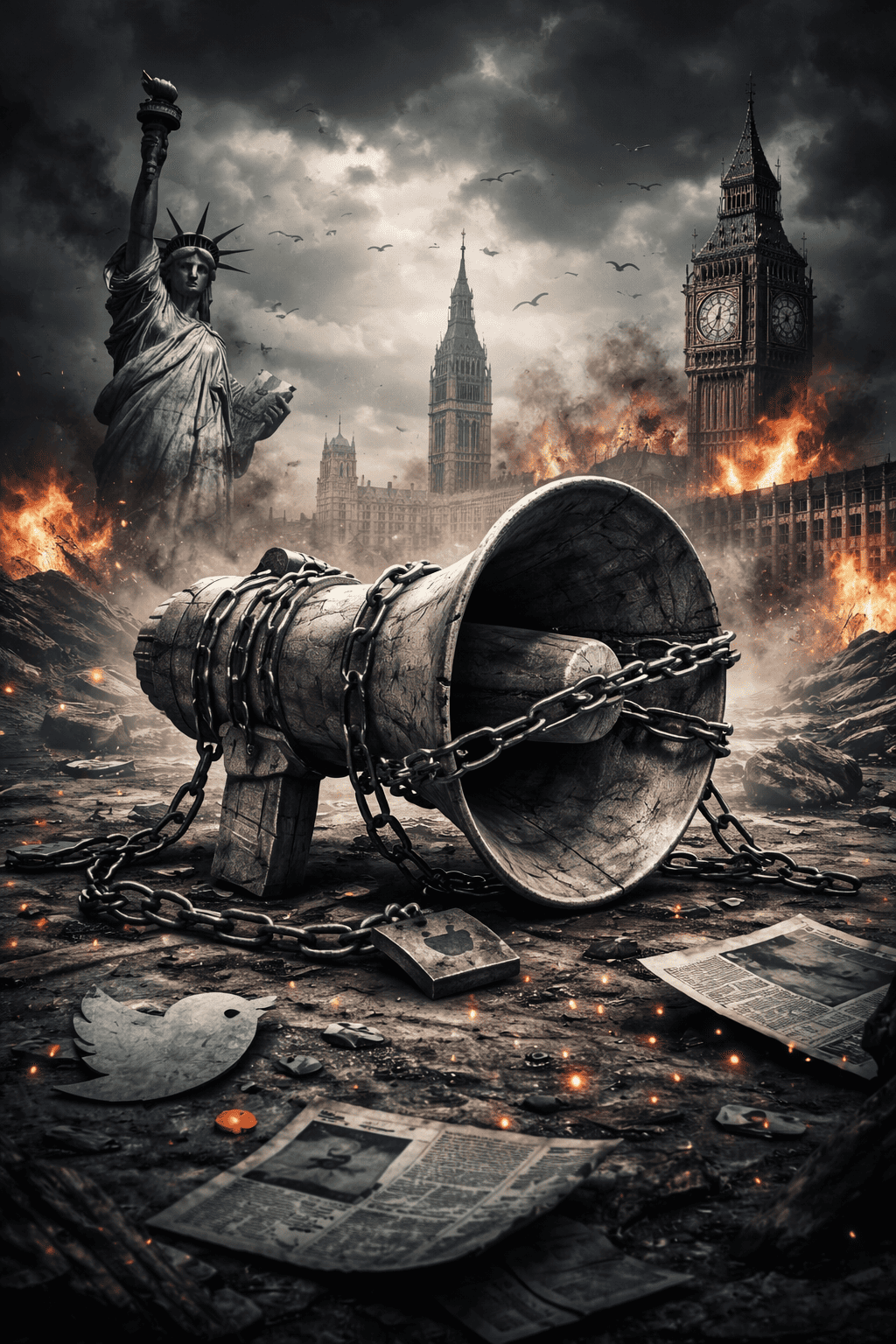 21st Century. 25 Years: Death of free speech