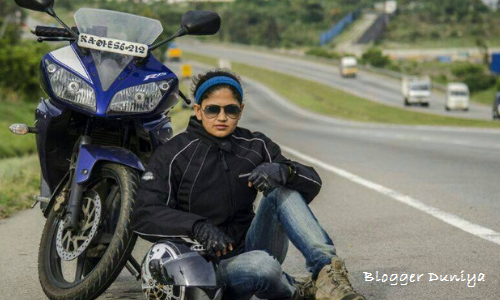 India s Female Bike Riders A heartily salute by Blogger Duniya