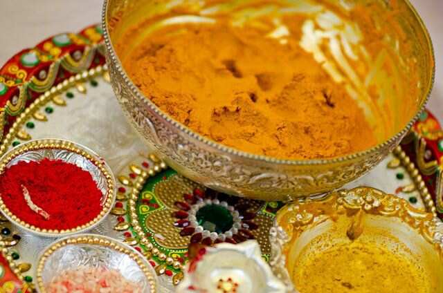 Indian Haldi Ceremony