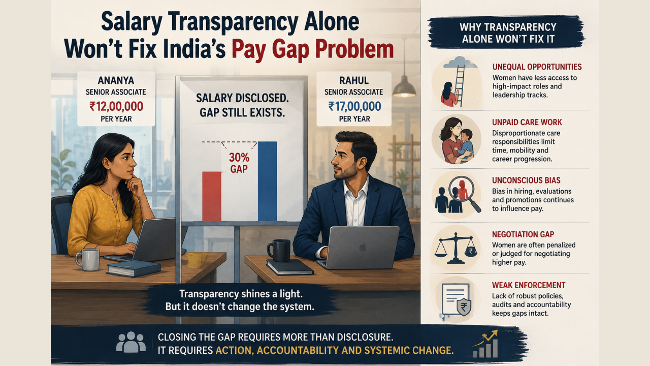 Salary transparency alone won’t fix India’s pay gap problem
