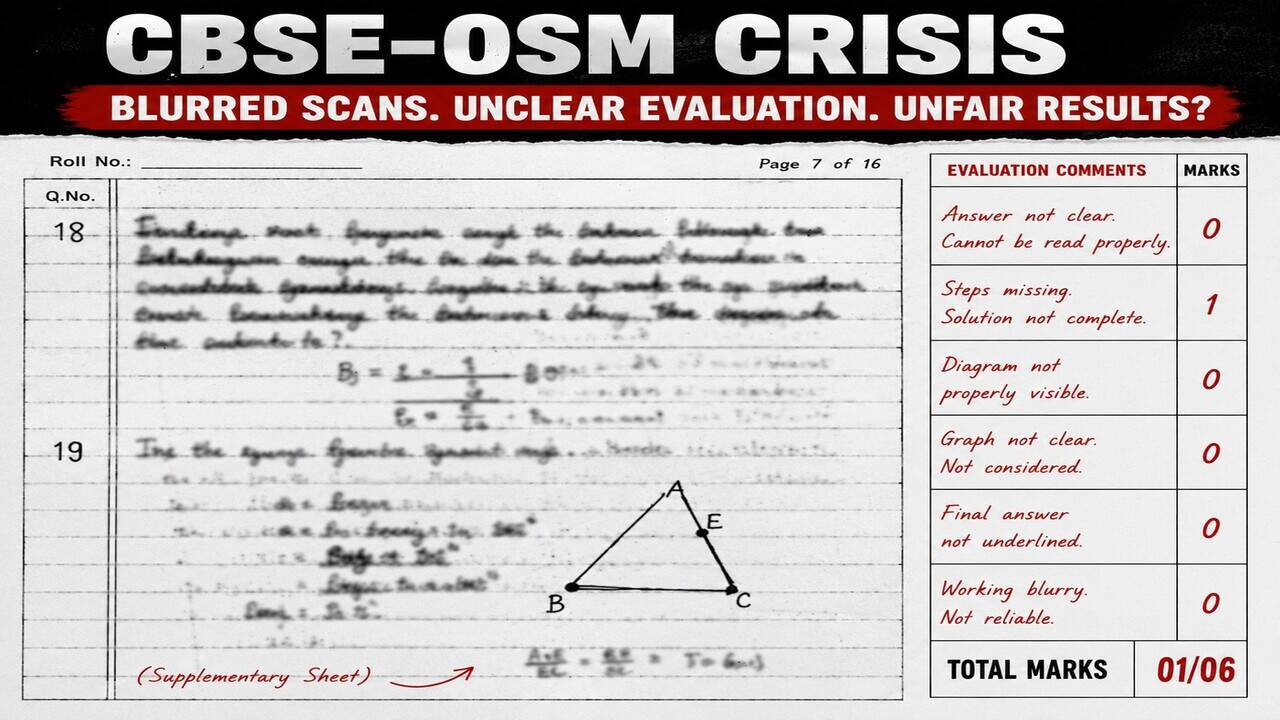 Free answer script disclosure and re-evaluation can resolve the CBSE ...