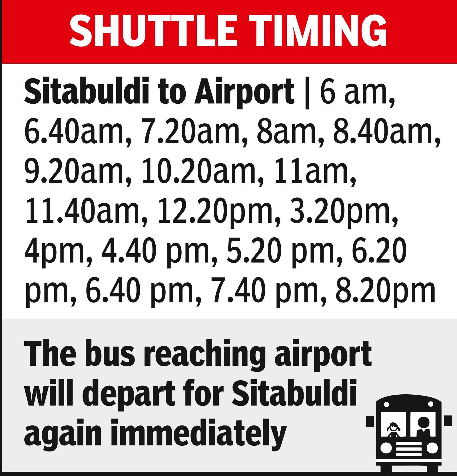 NMC introduces AC bus service from airport to Sitabuldi