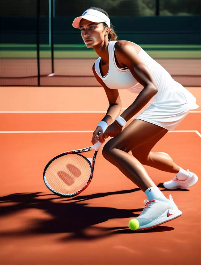Tennis-woman-clay-ai