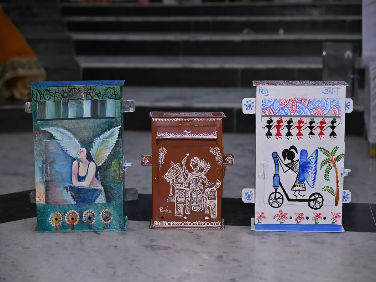 Artworks made on the occasion of Menstrual Hygiene Day