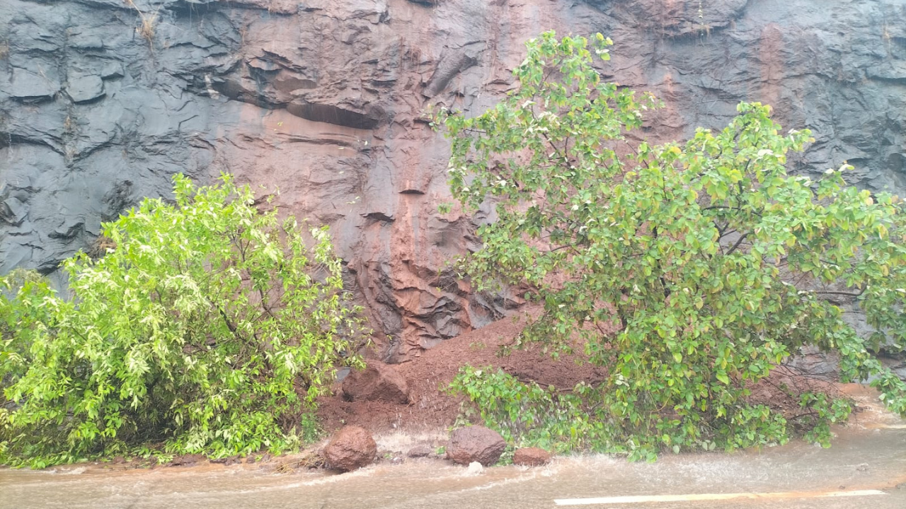Landslide in Thane