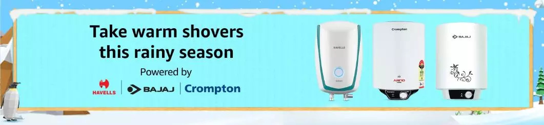 Up to 50% Off On Water Heaters